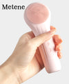 Metene Face Scrubber Exfoliator, Rotating Facial Cleansing Brush for Men & Women, Rechargeable Waterproof, Electric Spin Face Scrub Brush for Gentle Exfoliating & Deep Cleansing